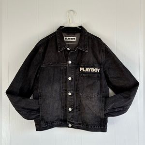 Pacsun x Playboy Black Denim Jacket